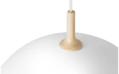 Stora Taklampor Ø50-69 Cm-Herstal Bowl Taklampa 59cm Mattvit