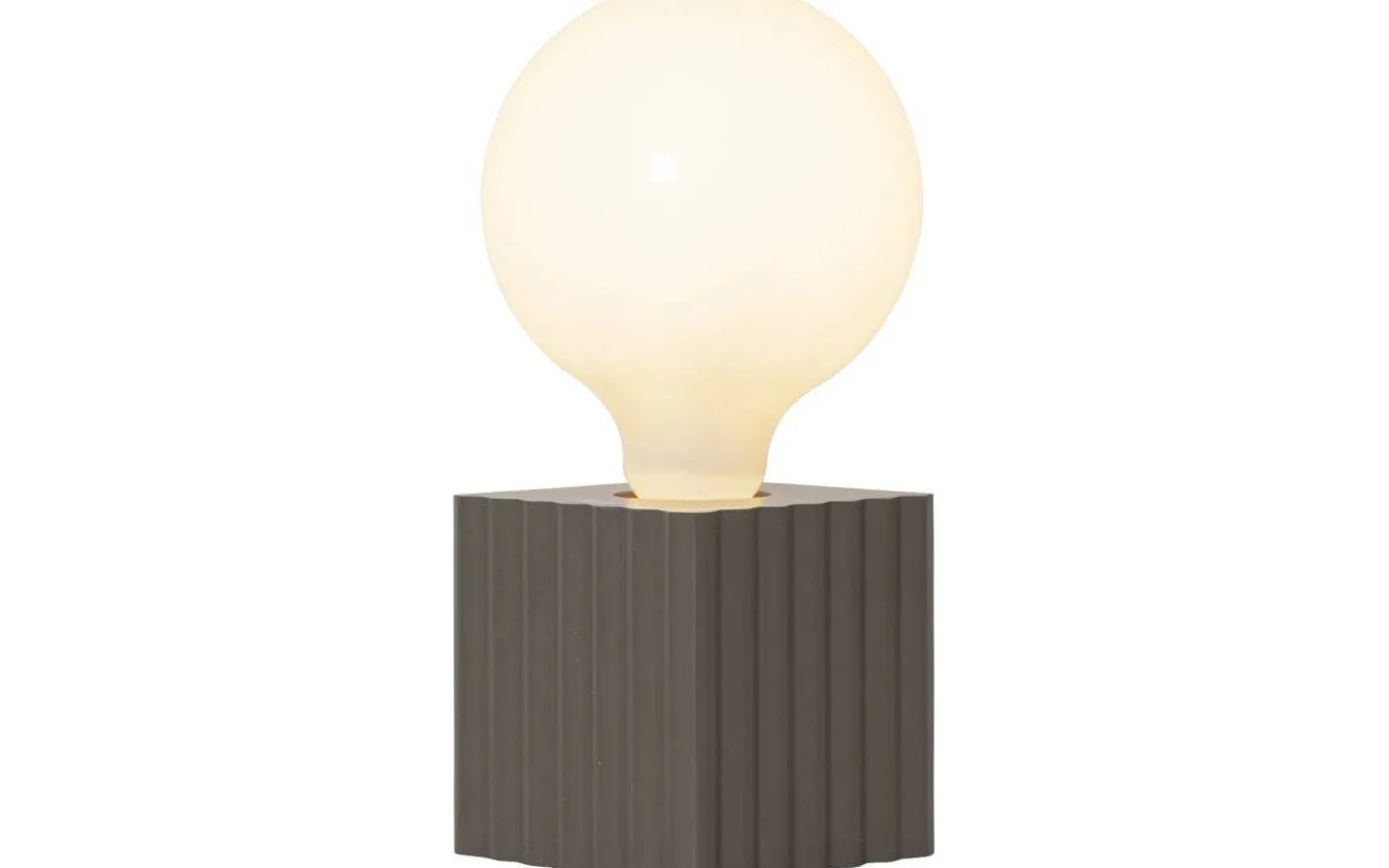 Bordslampor-Star Trading Box Bordslampa 10cm Brun