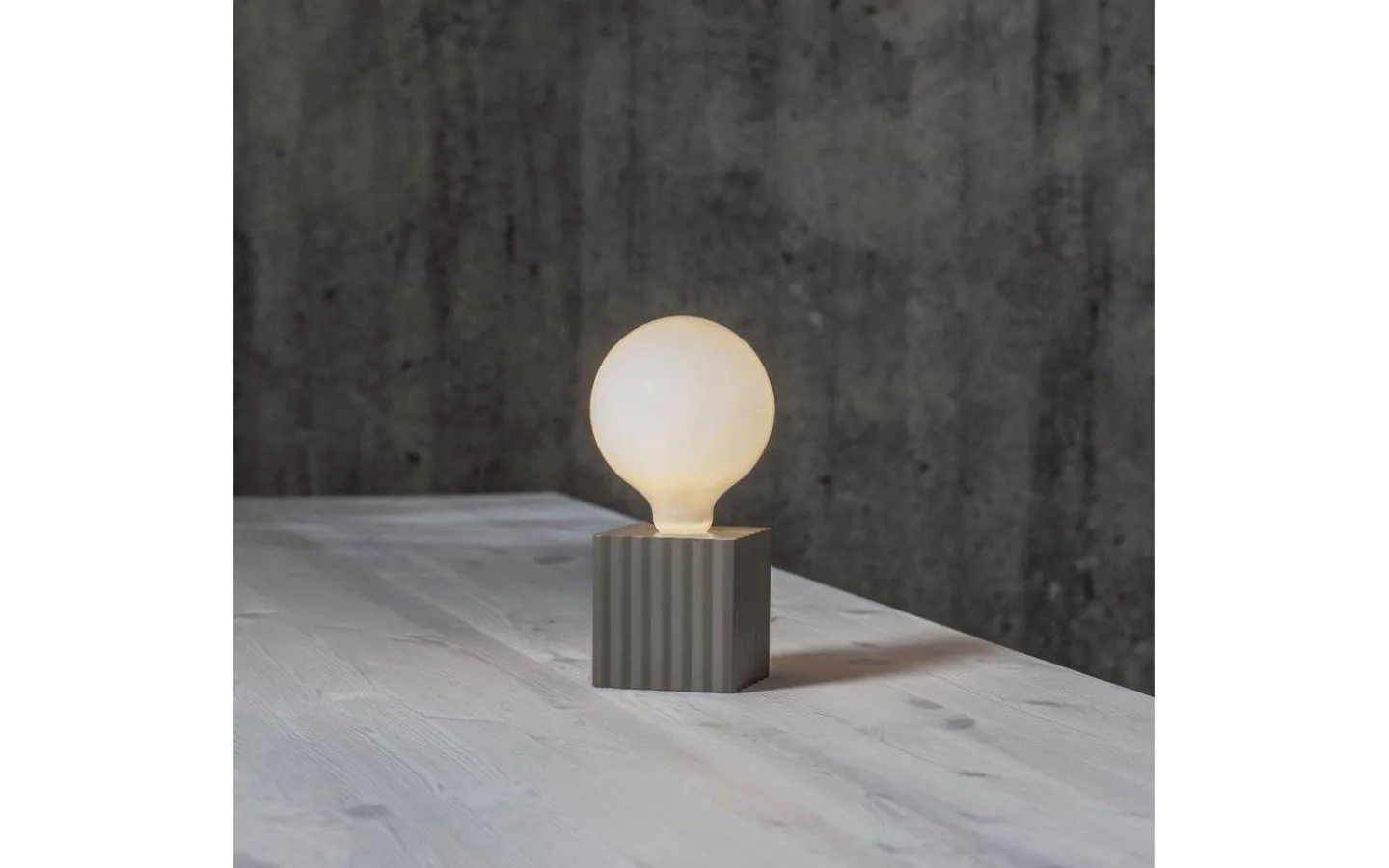 Bordslampor-Star Trading Box Bordslampa 10cm Brun