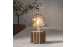 Bordslampor-Star Trading Box Bordslampa 10cm Brun Trä