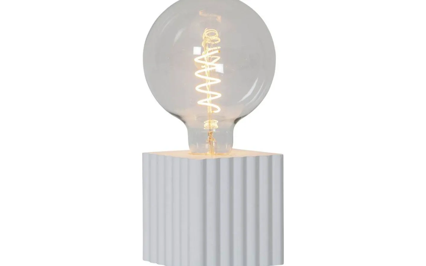 Bordslampor-Star Trading Box Bordslampa 10cm Vit