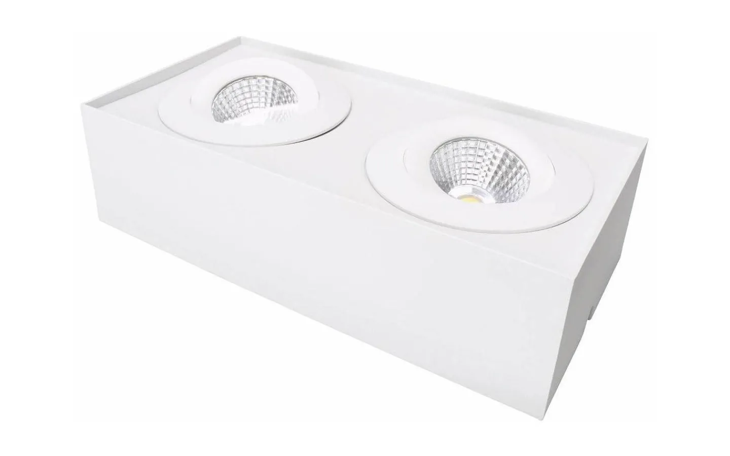 230V Led Spotlights-Malmbergs Box för 2 x 230V LED Spotlight 360