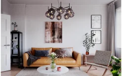 Stora Taklampor Ø70-150 Cm < By Rydens Boyle Taklampa Ø83cm Rökgrå