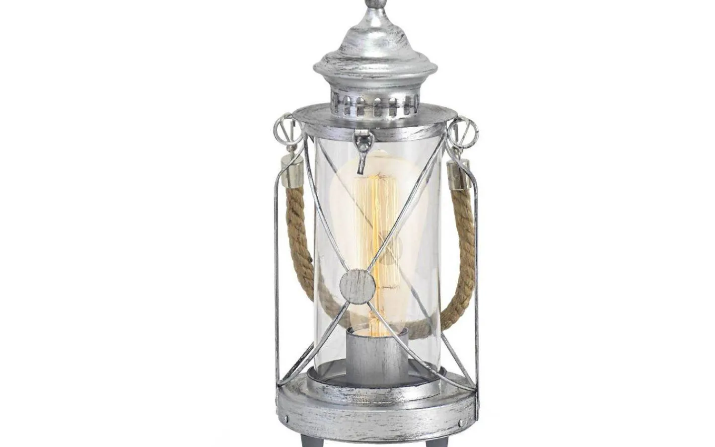 Bordslampor < Eglo Bradford Bordslampa 33cm Silver