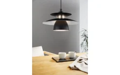 Kök & Matplats-Eglo Brenda Taklampa 32cm Svart