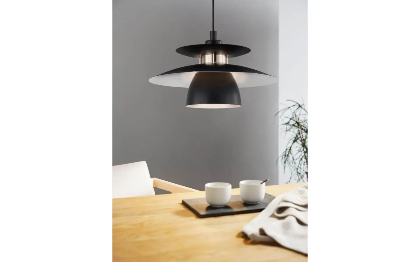 Kök & Matplats-Eglo Brenda Taklampa 32cm Svart