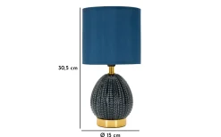 Bordslampor < Mauro Ferretti Brezza Bordslampa 30,5cm Blå