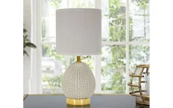 Bordslampor-Mauro Ferretti Brezza Bordslampa 30,5cm Grå