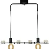 Avlånga Taklampor-Aneta Bricka Taklampa 78cm Svart