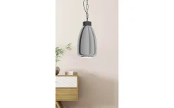 Avlånga Taklampor-Eglo Brickfield Taklampa 77cm 2L Svart/Grå