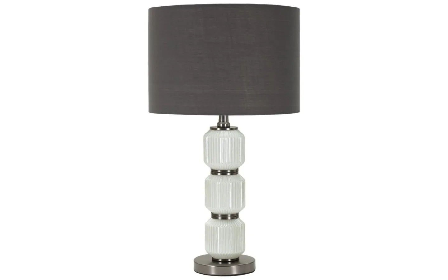 Bordslampor < Mauro Ferretti Brighty Bordslampa 57cm Vit/Grå
