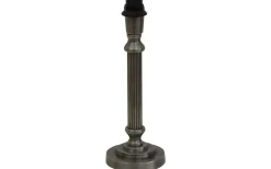 Lampfötter < Hallbergs Bristol Lampfot 28cm Silver