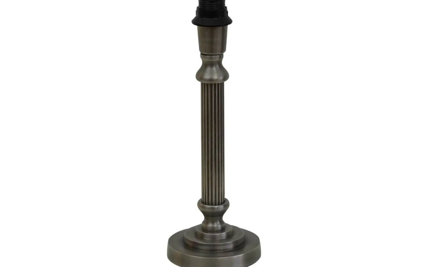 Lampfötter < Hallbergs Bristol Lampfot 28cm Silver