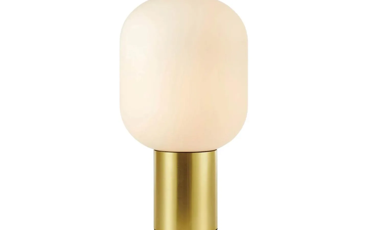 Bordslampor < Markslojd Brooklyn Bordslampa 44cm Mässing/Opal