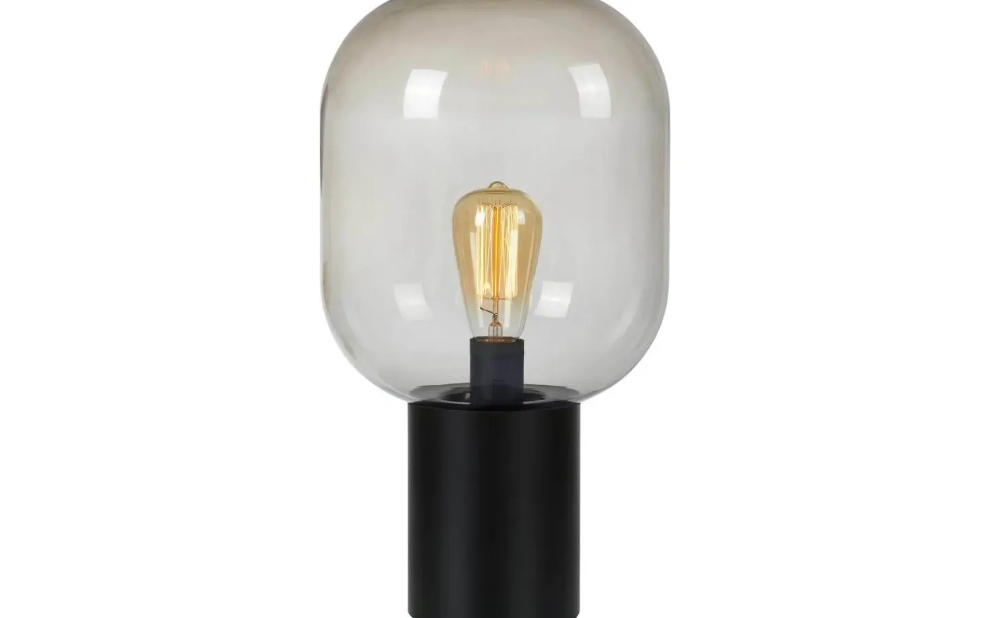 Bordslampor-Markslojd Brooklyn Bordslampa 44cm Svart/Rök