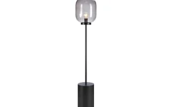 Golvlampor < Markslojd Brooklyn Golvlampa 131cm Svart/Rök