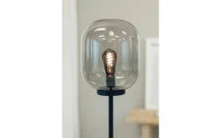 Golvlampor < Markslojd Brooklyn Golvlampa 131cm Svart/Rök