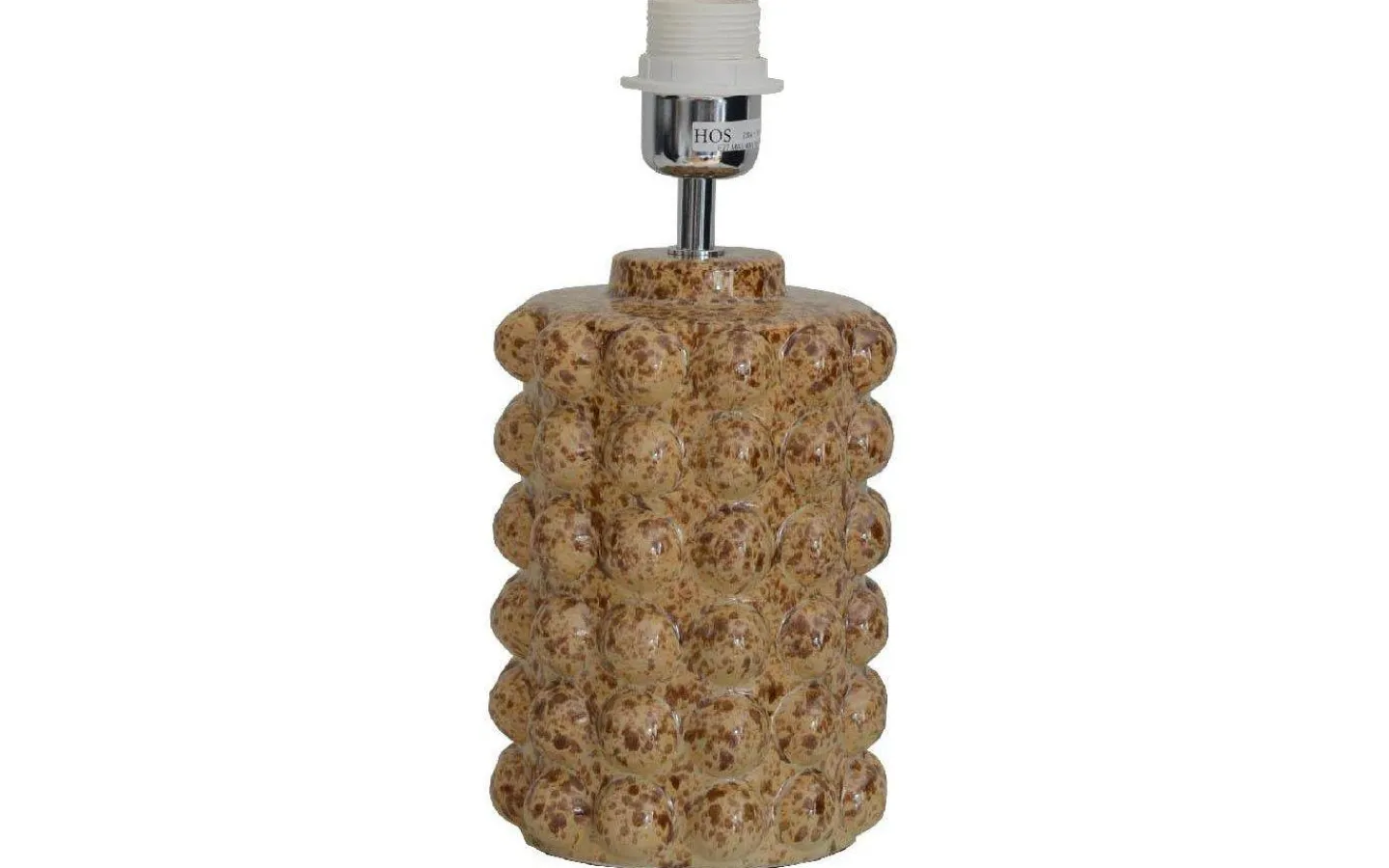Lampfötter < Hallbergs Bubbels Lampfot 29cm Caramel