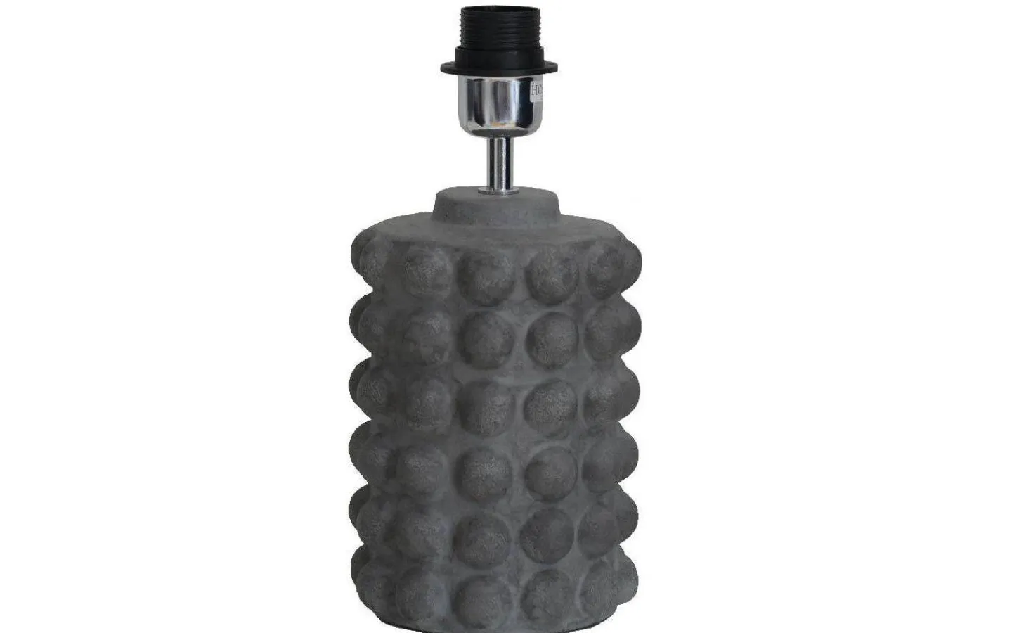 Lampfötter < Hallbergs Bubbels Lampfot 29cm Concrete