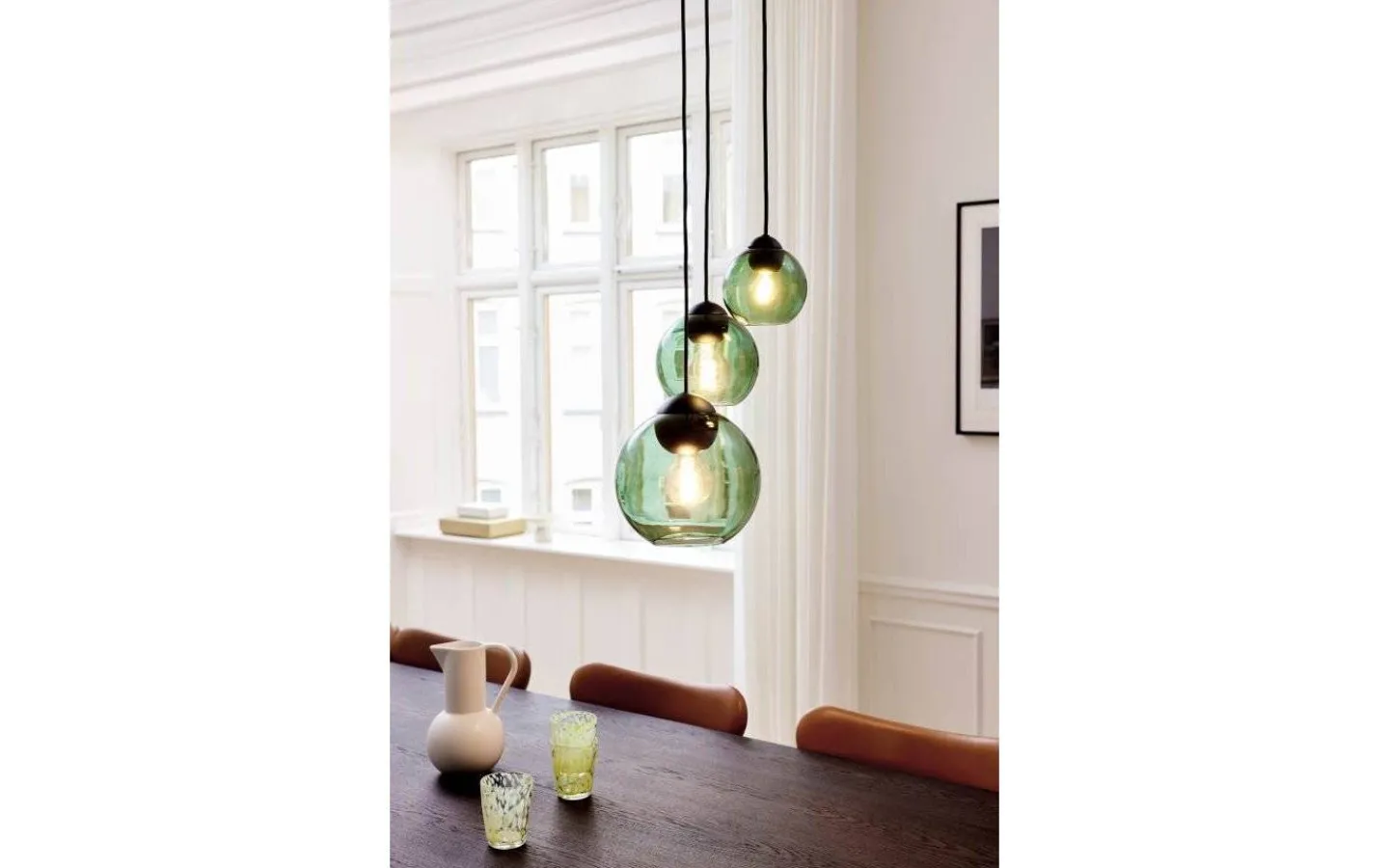 Fönsterlampor < Halo Design Bubbles Fönsterlampa Ø14cm Grön