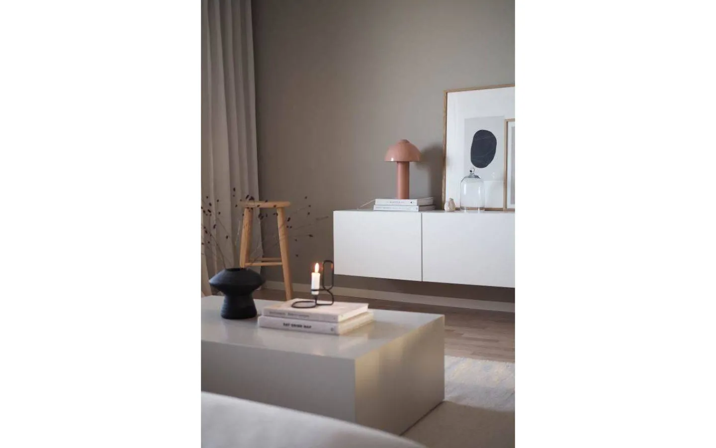 Bordslampor < Globen Lighting Buddy Bordslampa 36cm Blush
