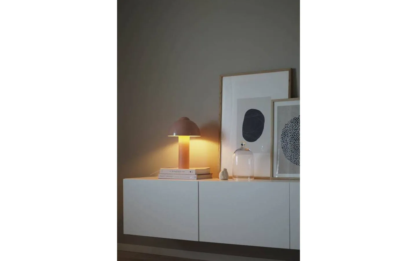 Bordslampor < Globen Lighting Buddy Bordslampa 36cm Blush