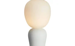 Bordslampor-Belid Buddy Bordslampa Snäckskal/Opalglas