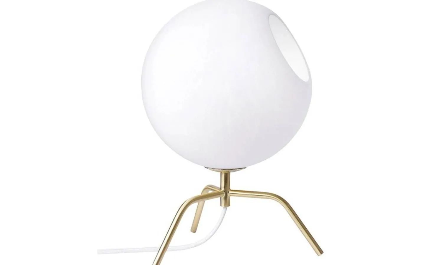 Vardagsrum|Bordslampor < CO Bankeryd Bug Bordslampa 15cm Mässing/Opalglas