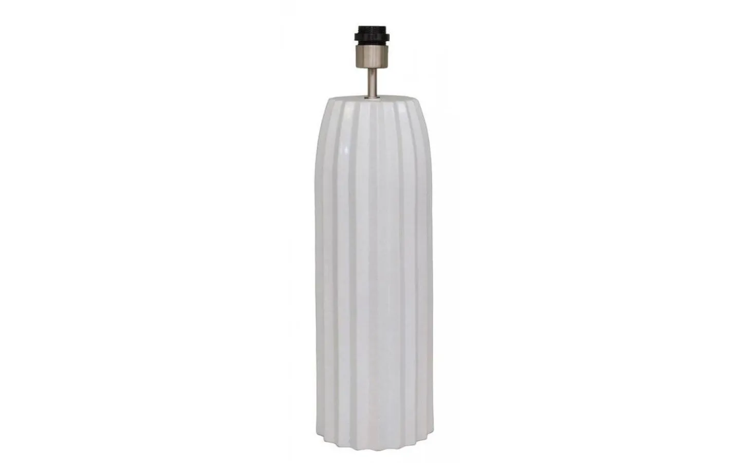 Vardagsrum|Sovrum < Hallbergs Bullet Lampfot 58cm Vit