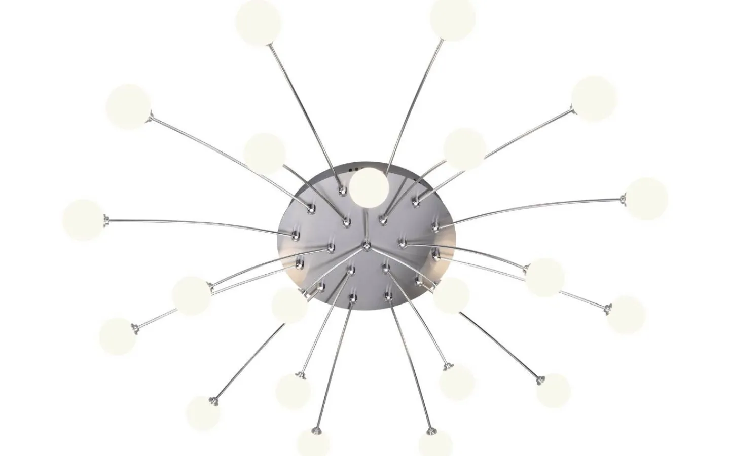 Plafonder < Trio Lighting Bullet Plafond LED borstat stål