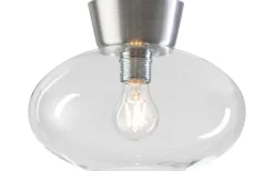 Badrum|Hall & Trappa < Belid Bullo Plafond 27cm Aluminium/Klar
