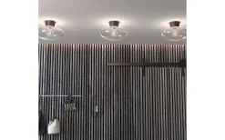 Plafonder < Belid Bullo Plafond 38cm Oxid/Klarglas