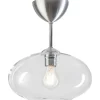 Badrum|Hall & Trappa-Belid Bullo Taklampa Aluminium/Klar