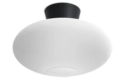Badrum|Hall & Trappa-Belid Bullo XL Plafond 38cm Svart/Opal