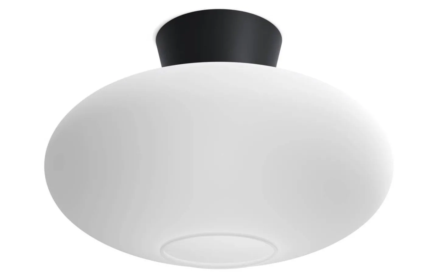 Badrum|Hall & Trappa-Belid Bullo XL Plafond 38cm Svart/Opal