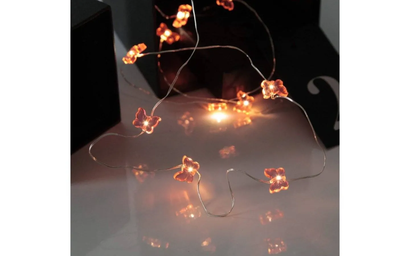Batterislingor Inomhus|Barnrum < Star Trading Butterfly Dew Drop Batteridriven Ljusslinga
