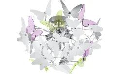 Plafonder-Reality Butterfly Plafond 3xG9 flerfärgad
