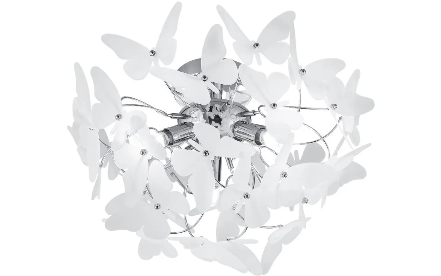 Plafonder-Reality Butterfly Plafond 3xG9 flerfärgad