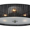Plafonder < Markslojd Byske Plafond 40cm 3L Svart/Frostad