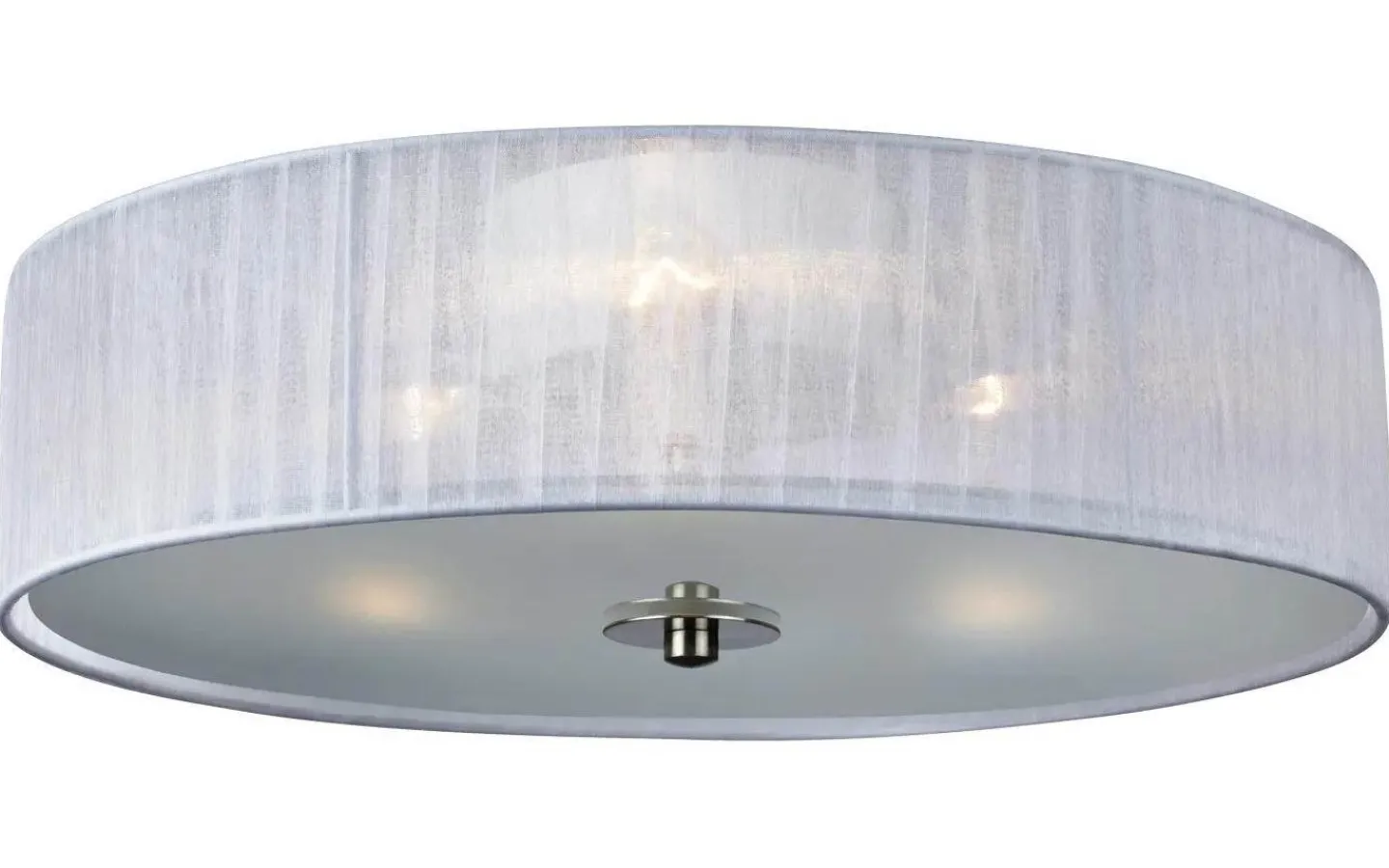 Plafonder < Markslojd Byske Plafond 40cm 3L Vit/Frostad