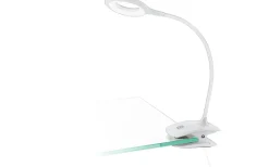 Klämlampor < Eglo Cabado Klämlampa 42cm Batteri/USB LED 3000K 3W Vit
