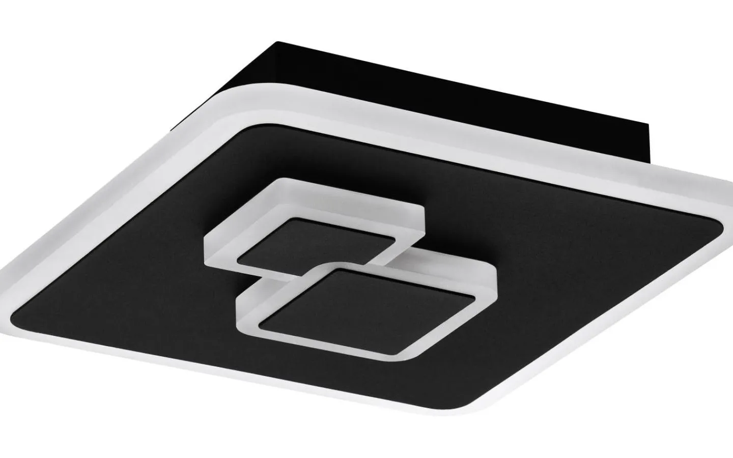 Plafonder-Eglo Cadegal Plafond 20cm LED 4000K 8W Svart