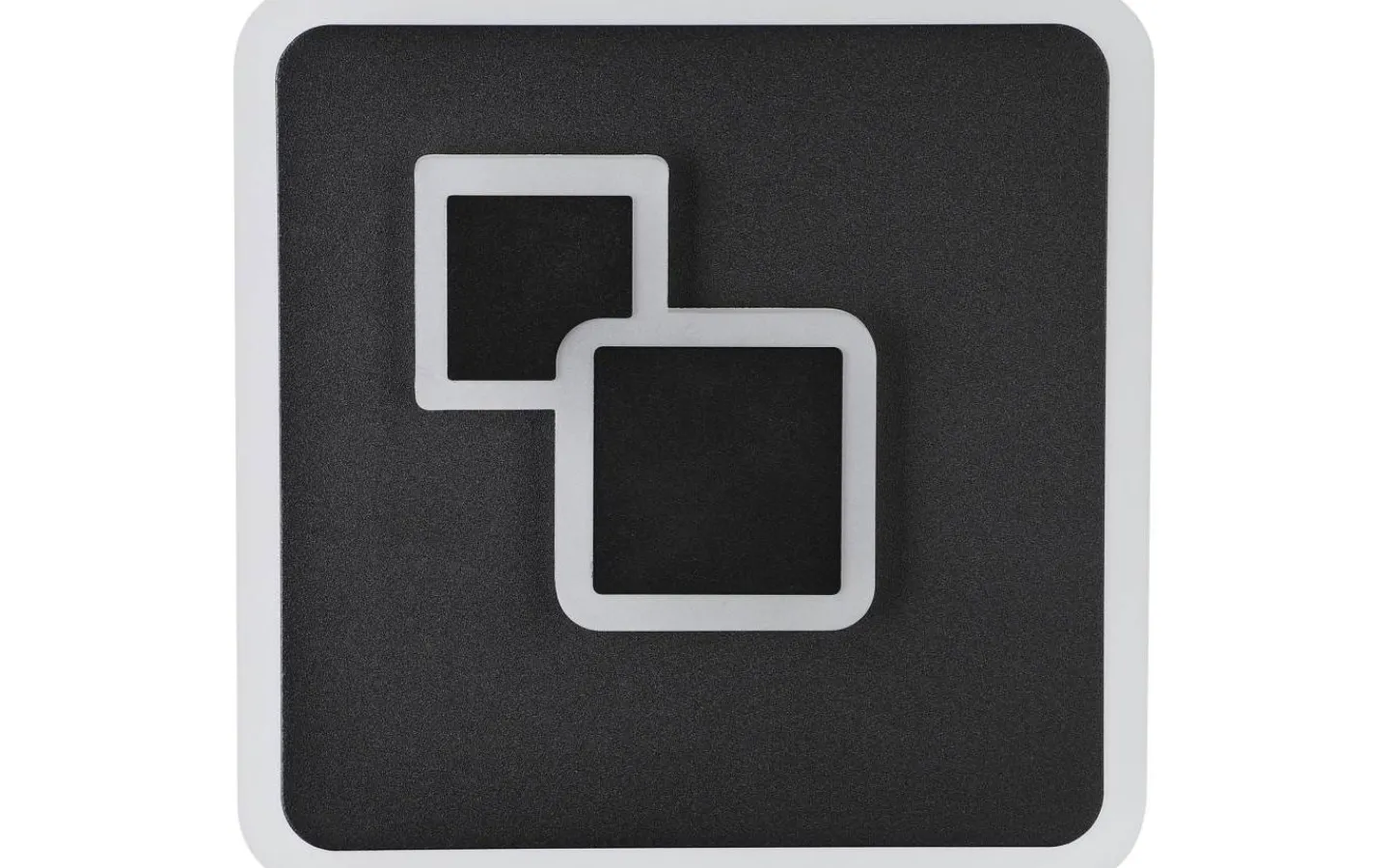 Plafonder-Eglo Cadegal Plafond 20cm LED 4000K 8W Svart