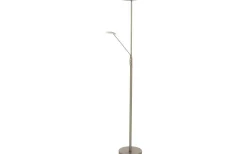 Uplight|Golvläslampor < Aneta Cadiz Golvlampa 186cm LED 28W+5W 3000K Stål