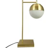 Skrivbordslampor|Bordslampor-Dyberg Larsen Caen Bordslampa 45cm Opal/Mässing