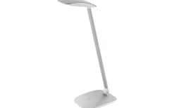 Skrivbordslampor-Eglo Cajero Skrivbordslampa 50cm USB LED 4000K 4,5W Silver