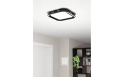 Plafonder-Eglo Calagrano Plafond 37,5cm LED 3000-6500K 21W med Fjärrkontroll Svart