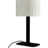 Bordslampor < Dyberg Larsen Calix Oval Bordslampa 39cm Svart