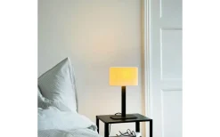 Bordslampor < Dyberg Larsen Calix Oval Bordslampa 39cm Svart