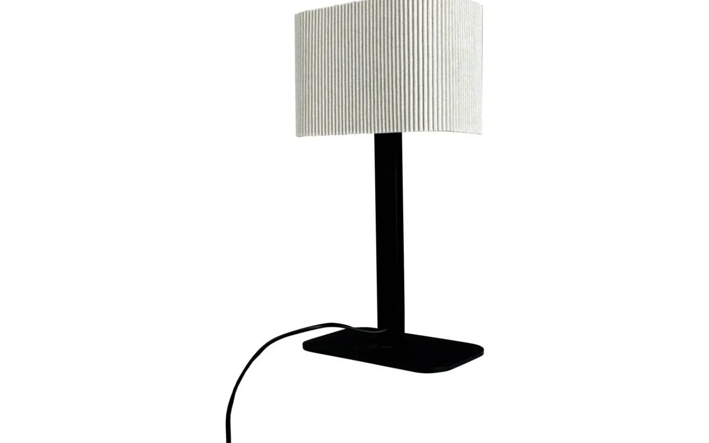 Bordslampor < Dyberg Larsen Calix Oval Bordslampa 39cm Svart